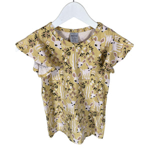 Unisex NOSH - T-särk, suurus 134 - 140 - Kollane (1)