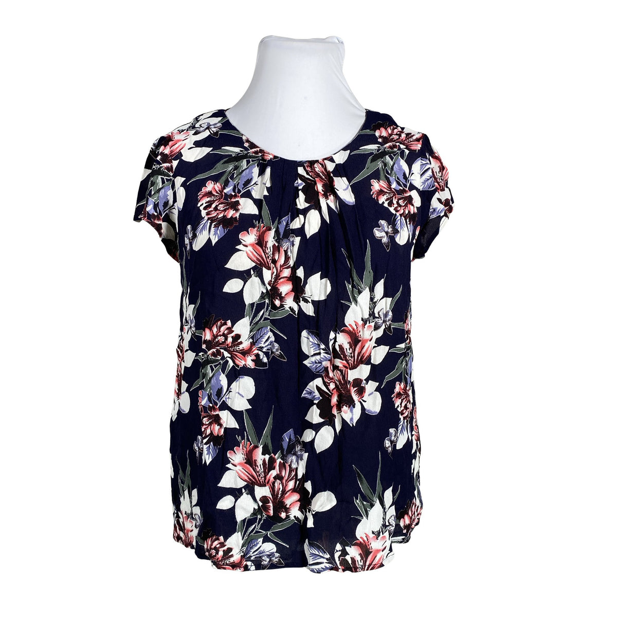 Unisex S.T.I - Lühikeste käistega pluus, suurus 42 - Sinine (1)