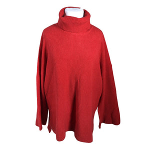 Unisex Nanso - Kootud tuunika, suurus 42 - Punane (1)