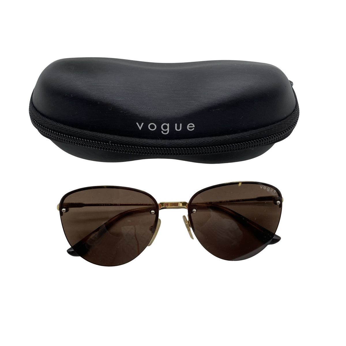 Unisex Vogue - Päikeseprillid, suurus Ei kokoa - Pruun (1)