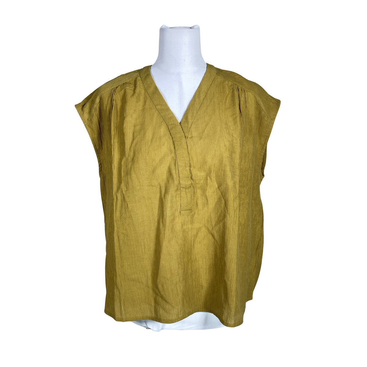 Unisex Opus - Lühikeste käistega pluus, suurus 38 - Pruun (1)