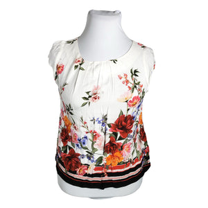 Unisex Billie&Blossom - Lühikeste käistega pluus, suurus 42 - Valge (1)
