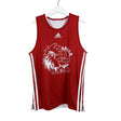 Unisex Adidas - Varrukateta särk, suurus 152 - 158 - Punane ()