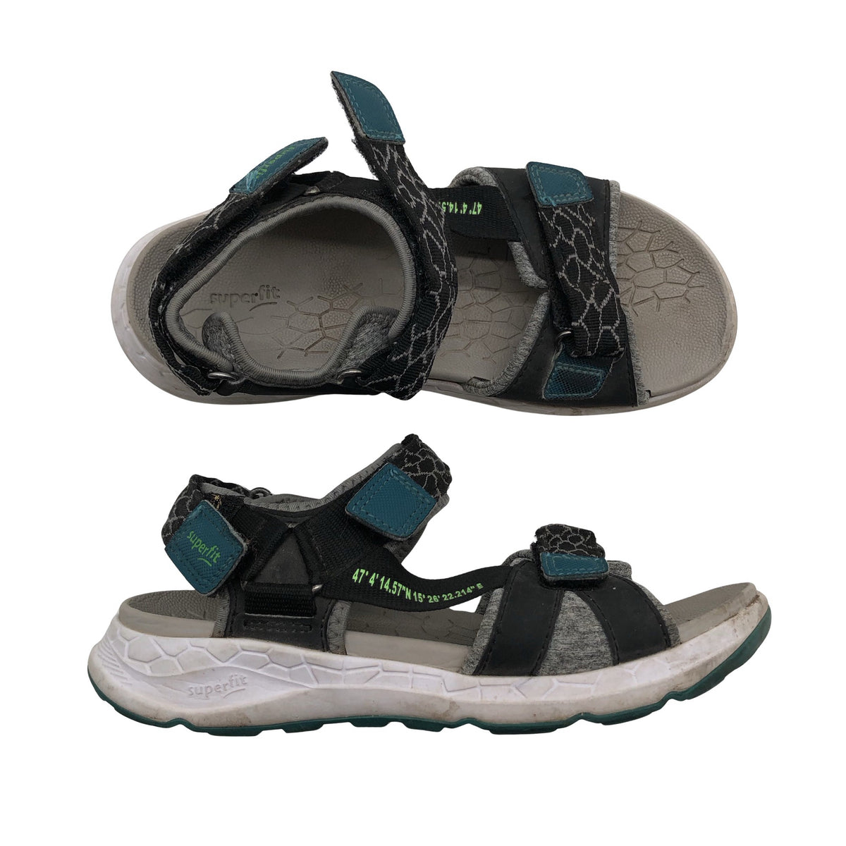 Unisex SuperFit - Rihmikud, suurus 36 - Must (1)