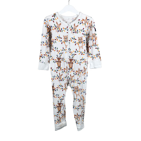Unisex Polarn O. Pyret - Pükskostüüm, suurus 98 - 104 - Valge ()