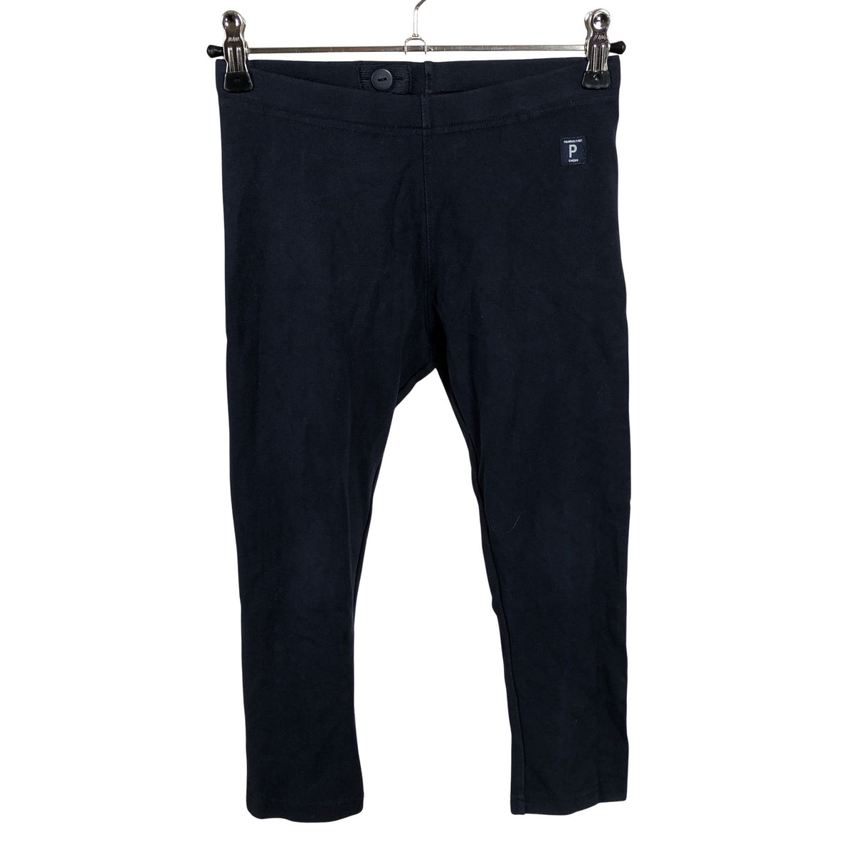 Unisex Polarn O. Pyret - Trikotaažist poolpikad püksid, suurus 134 - 140 - Sinine (1)