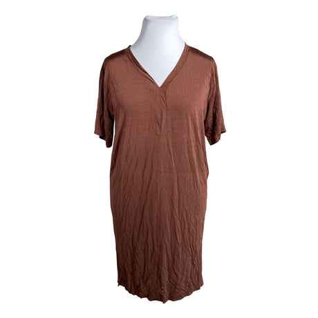 Unisex House of Lola - Trikotaažist kleit, suurus 42 - Pruun ()