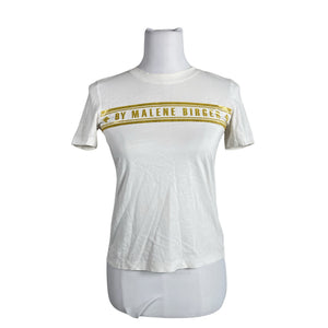Unisex by Malene Birger - T-särk, suurus 32 - Valge (1)