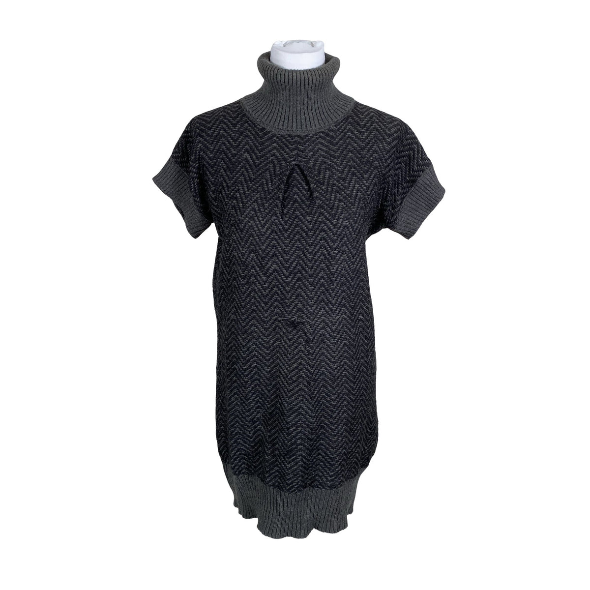 Unisex Benetton - Kootud kleit, suurus 38 - Hall (1)