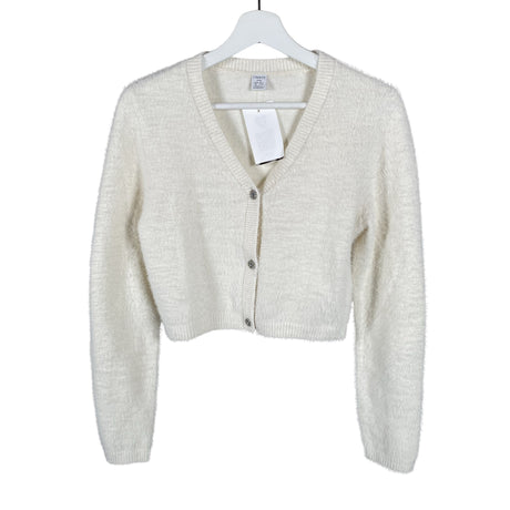 Unisex Lindex - Kardigan, suurus 164 - 170 - Valge ()