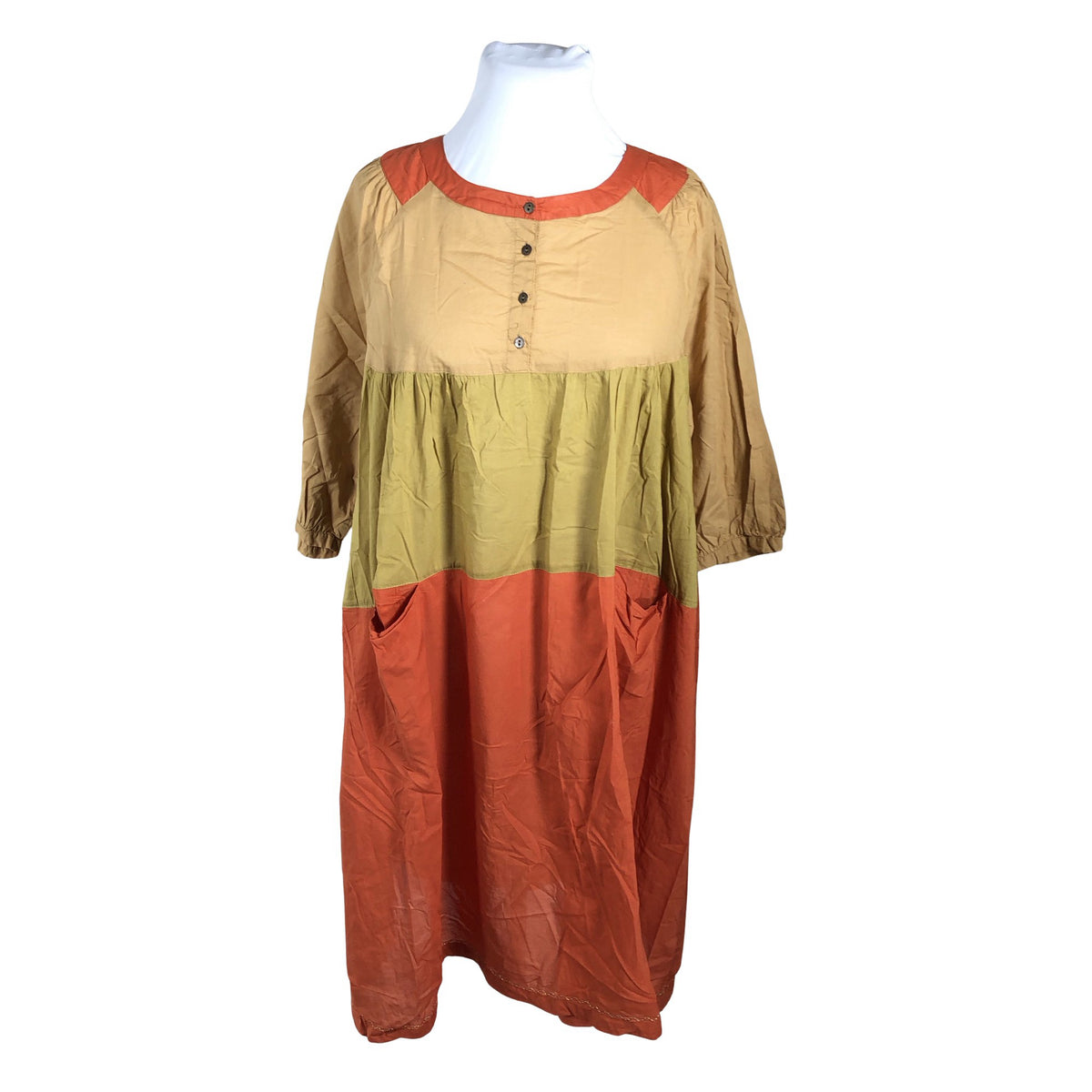 Unisex Gudrun Sjöden - Mitteveniv kleit, suurus 44 - Oranž (1)