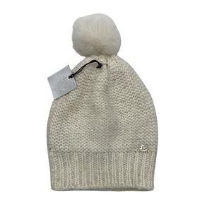 Unisex Laura Biagiotti - Talvemüts, suurus 54 - 56 cm - Looduslik valge (1)