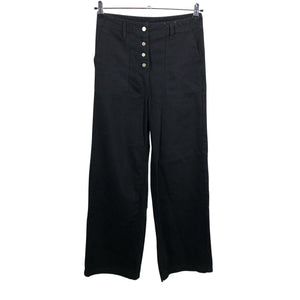 Unisex Reet Aus - Teksad, suurus W30 - Must (1)