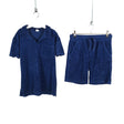 Unisex Lindex - Lühikeste käistega pluus, suurus 146 - 152 - Sinine ()