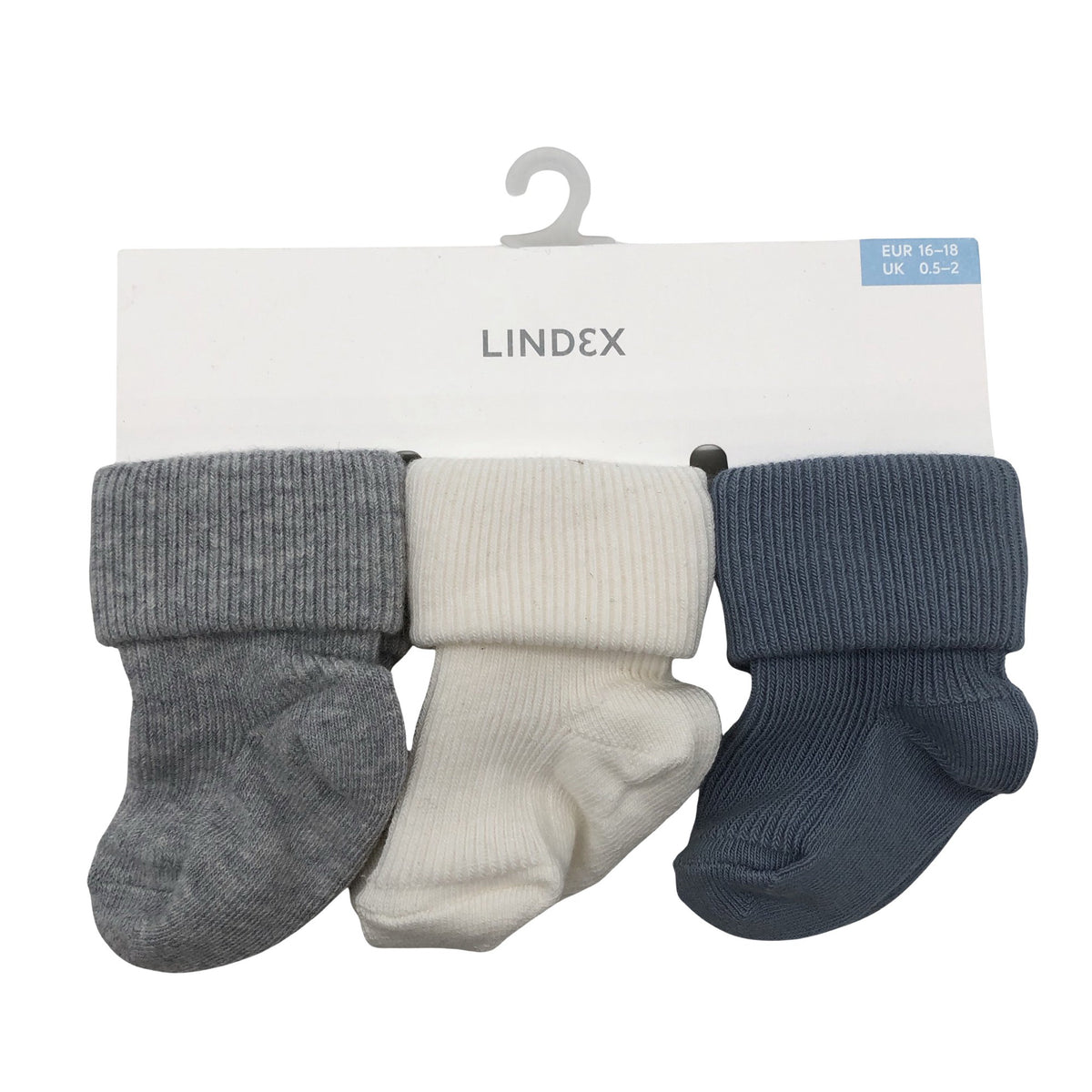 Unisex Lindex - Sokid, suurus 16 - Sinine (1)