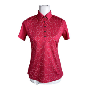 Unisex Backtee - Spordisärk, lühikesed käised, suurus 36 - Roosa (1)