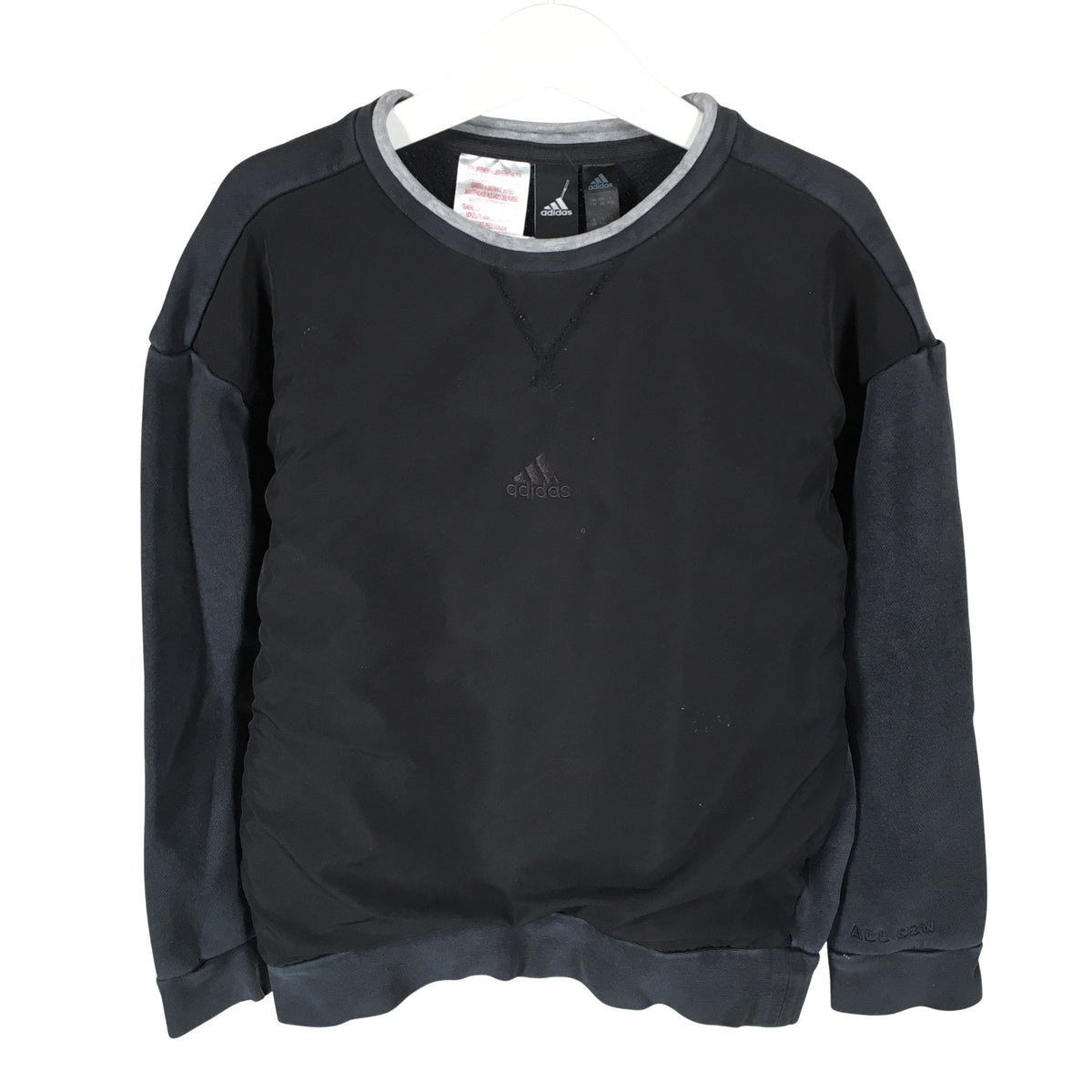 Unisex Adidas - Dressikangast pluus, suurus 122 - 128 - Must (1)