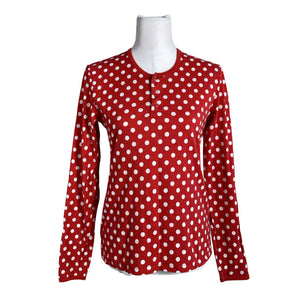 Unisex Marimekko - Trikotaažist pluus, suurus 38 - Punane (1)