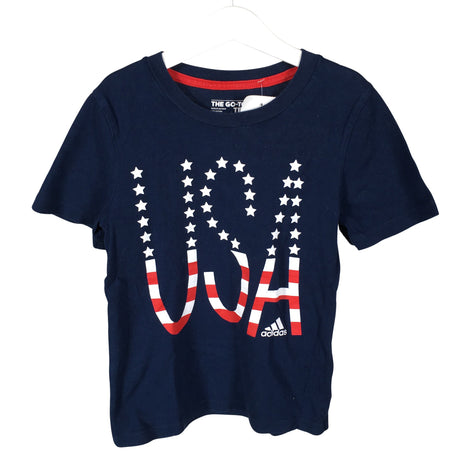 Unisex Adidas - T-särk, suurus 122 - 128 - Sinine ()