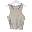 Unisex Lindex - Trikotaažist topp, suurus 146 - 152 - Beige ()
