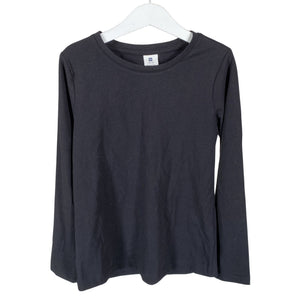 Unisex Hema - Trikotaažist pluus, suurus 134 - 140 - Must (1)