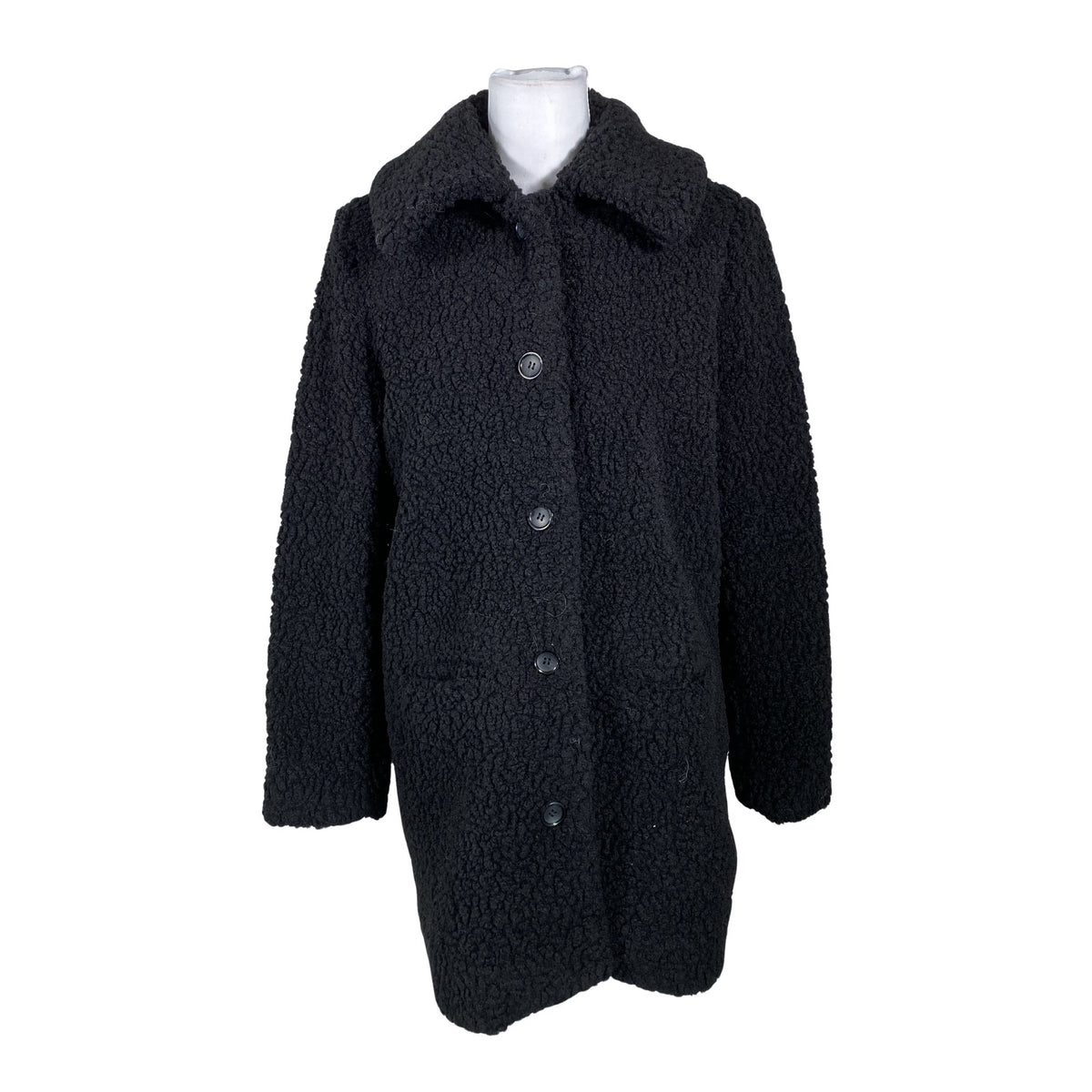 Unisex &Other Stories - Villane mantel, suurus 38 - Must (1)