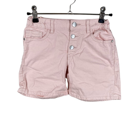 Unisex Lindex - Teksast lühikesed püksid, suurus 134 - 140 - Heleroosa ()