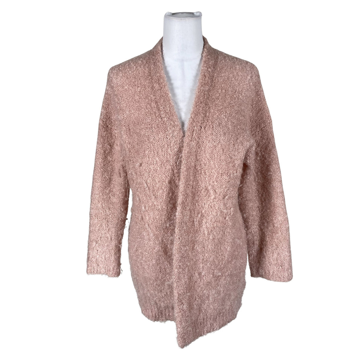 Unisex Sand - Kardigan, suurus 36 - Heleroosa (1)