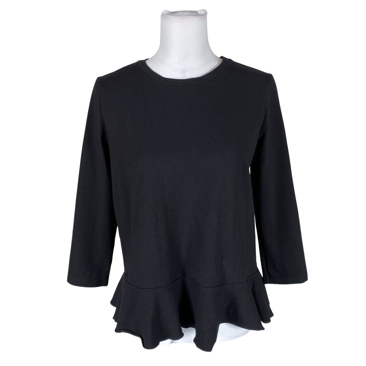 Unisex Andiata - Trikotaažist pluus, suurus 36 - Must (1)