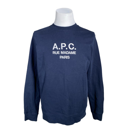 Unisex A.P.C. - Dressikangast pluus, suurus XL - Sinine ()