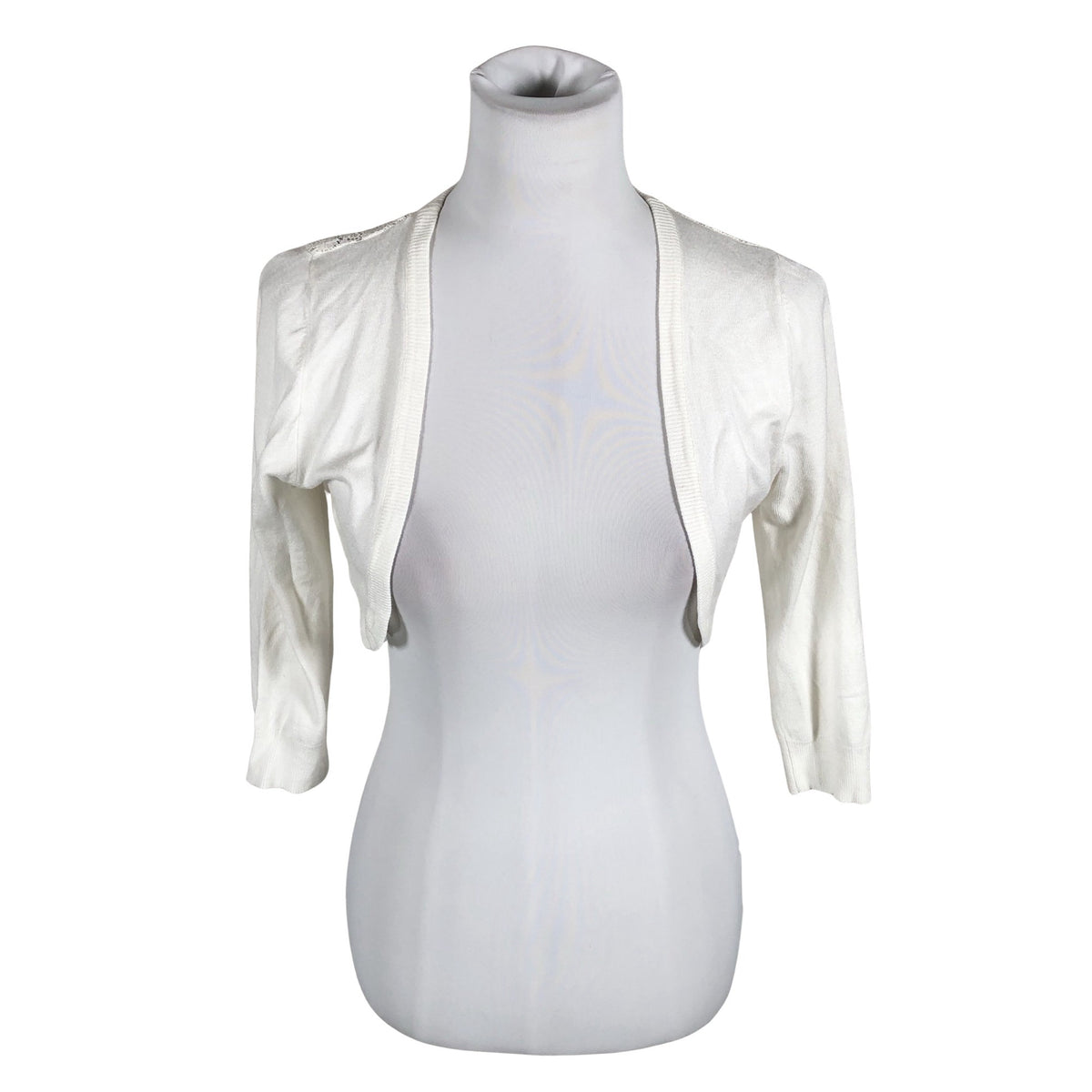Unisex S.T.I - Kootud boolero, suurus 38 - Valge (1)