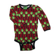 Unisex Villervalla - Bodi, suurus 62 - 68 - Punane ()