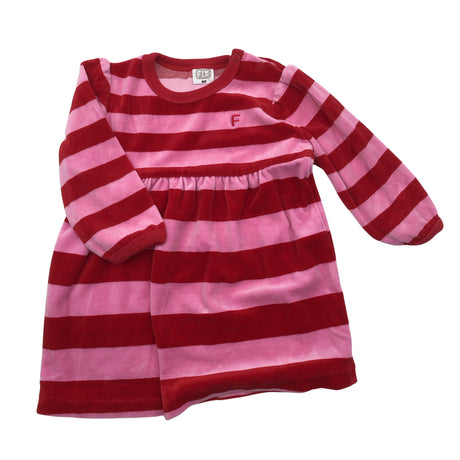 Unisex FIX by Lindex - Dressikangast kleit, suurus 74 - 80 - Punane ()