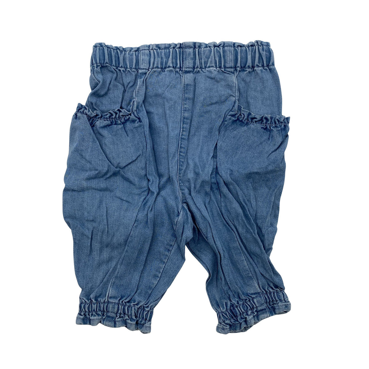 Unisex Next - Mittevenivad püksid, suurus 62 - 68 - Helesinine (1)