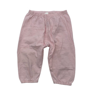 Unisex Polarn O. Pyret - Trikotaažist püksid, suurus 62 - 68 - Heleroosa (1)