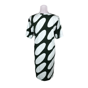 Unisex Marimekko - Trikotaažist kleit, suurus 36 - Roheline (2)