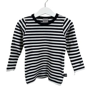Unisex NOSH - Trikotaažist pluus, suurus 98 - 104 - Must (1)