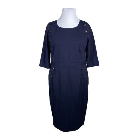 Unisex Safran - Trikotaažist kleit, suurus 42 - Sinine ()