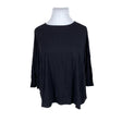 Unisex Nanso - Trikotaažist pluus, suurus 44 - Must ()