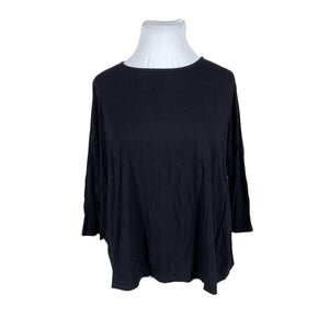 Unisex Nanso - Trikotaažist pluus, suurus 44 - Must (1)