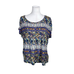 Unisex Fransa - T-särk, suurus 40 - Sinine (1)
