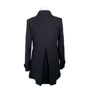 Unisex Lener Cordier - Villane mantel, suurus 38 - Must (2)