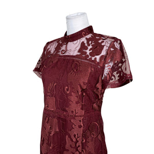 Unisex DAY Birger et Mikkelsen - Pidulik kleit, suurus 38 - Veinipunane (3)