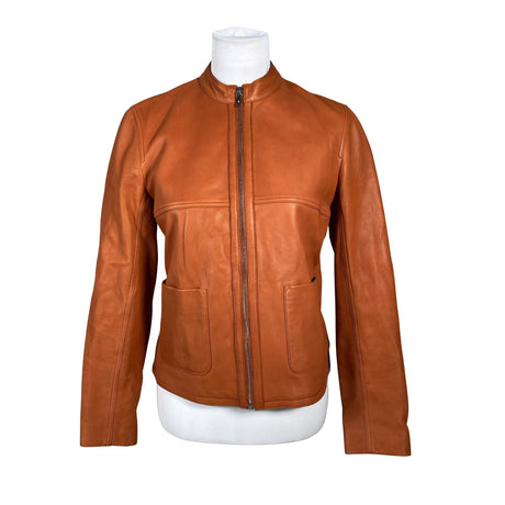 Unisex Massimo Dutti - Nahktagi, suurus 40 - Oranž ()