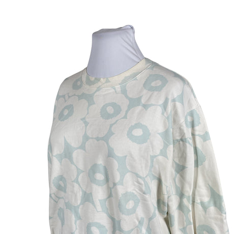 Unisex Marimekko - Dressikangast pluus, suurus 42 - Helesinine (2)