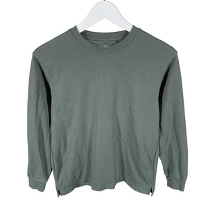Unisex Uniqlo - Trikotaažist pluus, suurus 146 - 152 - Roheline (1)