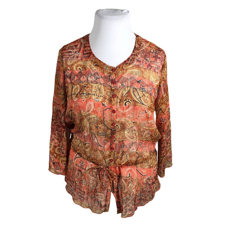Unisex Lindon - Pluus, suurus 44 - Oranž ()