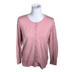 Unisex The Basics - Kardigan, suurus 40 - Heleroosa (1)