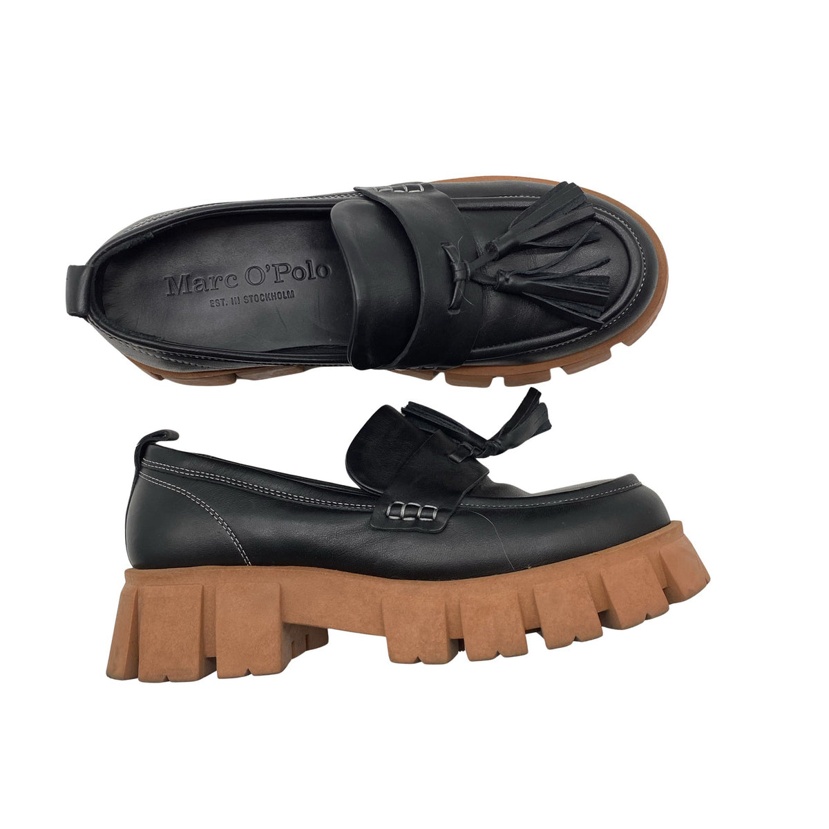 Unisex Marc O'Polo - Mokassiinid, suurus 41 - Must (1)