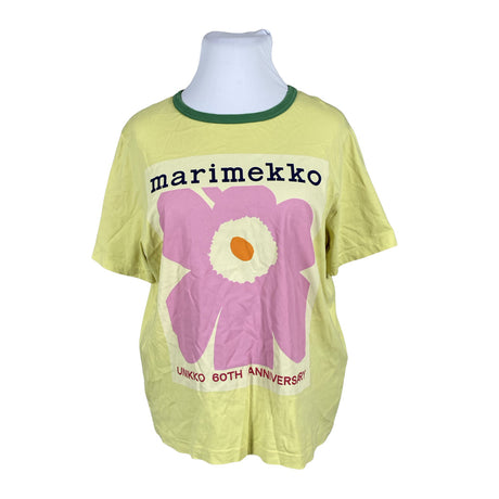 Unisex Marimekko - T-särk, suurus 42 - Kollane ()